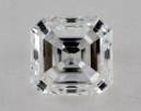 1.27 Carat E-VS1 Good Cut Asscher Diamond 