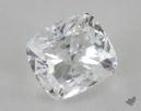 1.50 Carat D-SI1 Very Good Cut Cushion Diamond 
