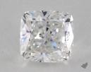 1.21 Carat D-VVS2 Ideal Cut Cushion Diamond 