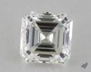 1.30 Carat H-VVS2 Very Good Cut Asscher Diamond 