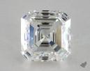 1.30 Carat F-VS2 Very Good Cut Asscher Diamond 