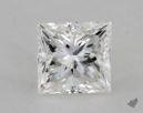 1.40 Carat G-VS1 Very Good Cut Princess Diamond 