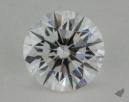 0.58 Carat E-VVS2 Very Good Cut Round Diamond 