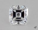 2.04 Carat E-VS1 Very Good Cut Asscher Diamond 