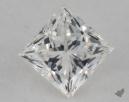 0.41 Carat G-VVS1 Ideal Cut Princess Diamond 