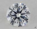 0.70 Carat E-VS2 Good Cut Round Diamond 