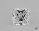 1.01 Carat E-VVS2 Ideal Cut Princess Diamond 
