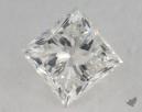 1.00 Carat H-VVS1 Very Good Cut Princess Diamond 