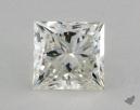 1.01 Carat I-VS2 Ideal Cut Princess Diamond 