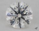 0.40 Carat H-VVS2 Excellent Cut Round Diamond 