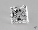 0.91 Carat F-VS2 Ideal Cut Princess Diamond 