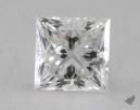 0.52 Carat G-VS2 Ideal Cut Princess Diamond 
