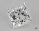 0.54 Carat G-VS1 Ideal Cut Princess Diamond 