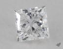 0.30 Carat D-I1 Very Good Cut Princess Diamond 