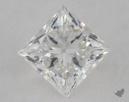 0.42 Carat G-VS1 Ideal Cut Princess Diamond 