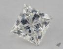 0.55 Carat I-SI1 Ideal Cut Princess Diamond 