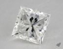 1.26 Carat G-VS1 Very Good Cut Princess Diamond 