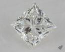 0.70 Carat H-VS1 Very Good Cut Princess Diamond 