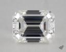 1.04 Carat F-VS1 Very Good Cut Emerald Diamond 