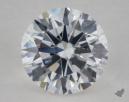 1.01 Carat D-SI2 Very Good Cut Round Diamond 