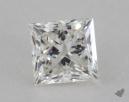 0.70 Carat H-VS1 Ideal Cut Princess Diamond 
