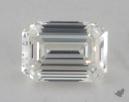 0.52 Carat H-IF Very Good Cut Emerald Diamond 