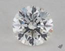 0.71 Carat H-SI1 Very Good Cut Round Diamond 