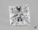 1.00 Carat G-VS2 Ideal Cut Princess Diamond 