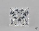 1.13 Carat F-IF Ideal Cut Princess Diamond 