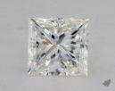1.78 Carat G-VS1 Ideal Cut Princess Diamond 