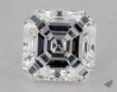 1.52 Carat G-VS1 Good Cut Asscher Diamond 