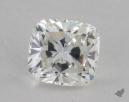 1.01 Carat I-VVS1 Ideal Cut Cushion Diamond 