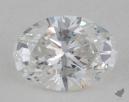 0.51 Carat E-SI2 Very Good Cut Oval Diamond 