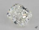 0.92 Carat I-VS2 Ideal Cut Cushion Diamond 