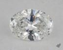 1.04 Carat G-SI2 Ideal Cut Oval Diamond 