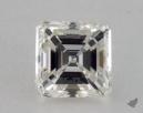 0.51 Carat H-VVS2 Fair Cut Asscher Diamond 
