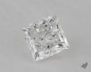 0.51 Carat E-VVS2 Ideal Cut Princess Diamond 