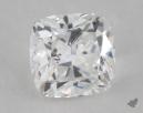 1.04 Carat E-VS1 Ideal Cut Cushion Diamond 