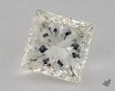 2.01 Carat K-VS1 Very Good Cut Princess Diamond 