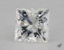 0.71 Carat G-VS1 Ideal Cut Princess Diamond 