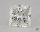 1.00 Carat J-VS1 Ideal Cut Princess Diamond 