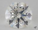 2.50 Carat J-SI1 Excellent Cut Round Diamond 