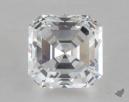 1.02 Carat E-VS1 Very Good Cut Asscher Diamond 