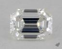 0.41 Carat G-IF Very Good Cut Emerald Diamond 