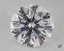0.37 Carat G-SI2 Very Good Cut Round Diamond 