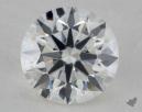 0.91 Carat H-VS1 Excellent Cut Round Diamond 