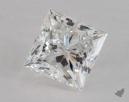 0.80 Carat F-VVS2 Ideal Cut Princess Diamond 