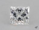 1.01 Carat G-VS1 Ideal Cut Princess Diamond 