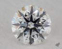 0.40 Carat G-SI1 Ideal Cut Round Diamond 