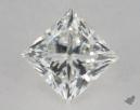 0.77 Carat H-VS1 Ideal Cut Princess Diamond 